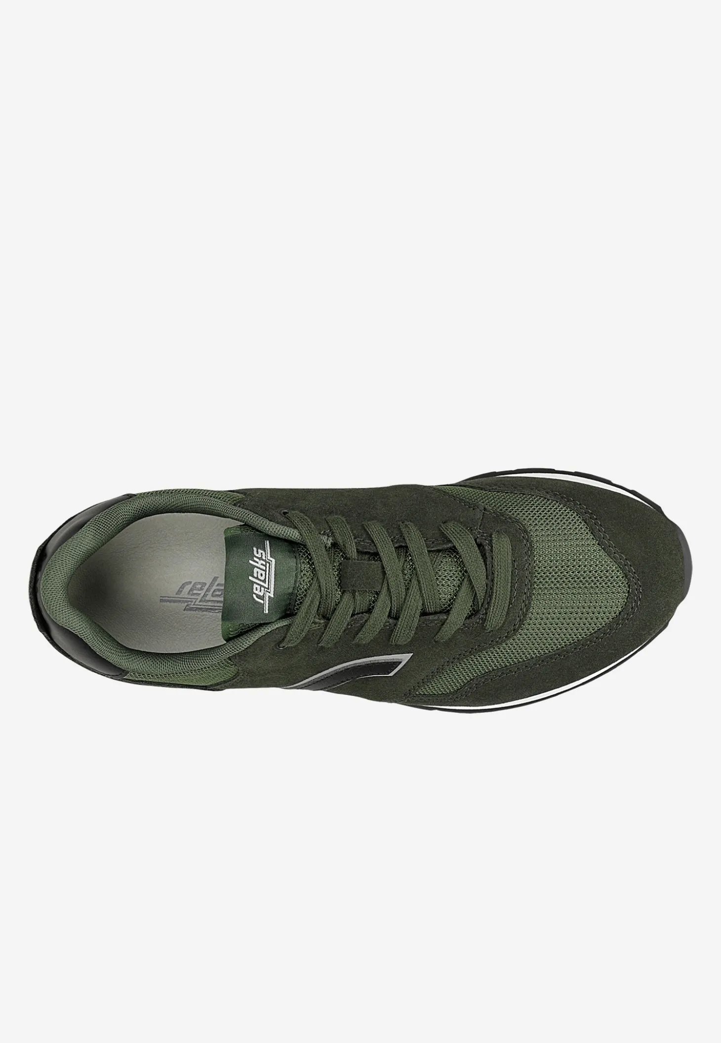 Sneakersy RELAKS w kolorze ciemna zieleń