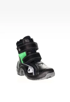 Trzewiki ocieplane BARTEK W-71482/14R, dla chłopców, granatowo-zielony