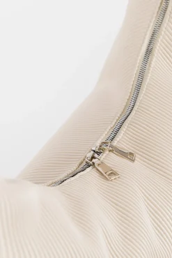 WJS oryginalna beżowa torebka damska typu hobo bag