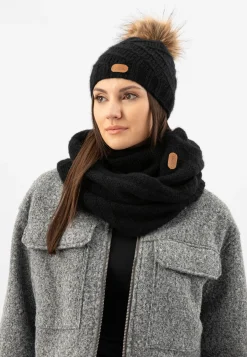 Zestaw czapka + komin RELAKS