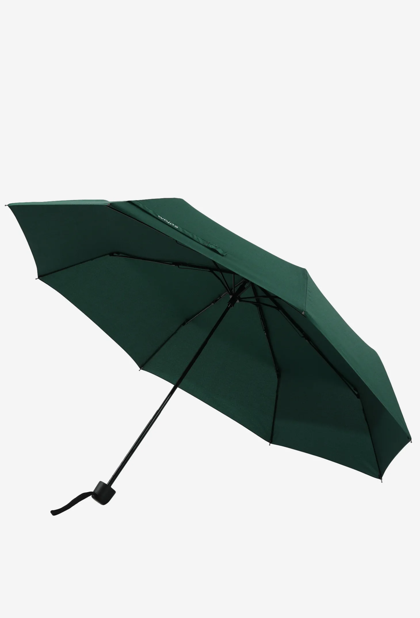 Zielony składany parasol