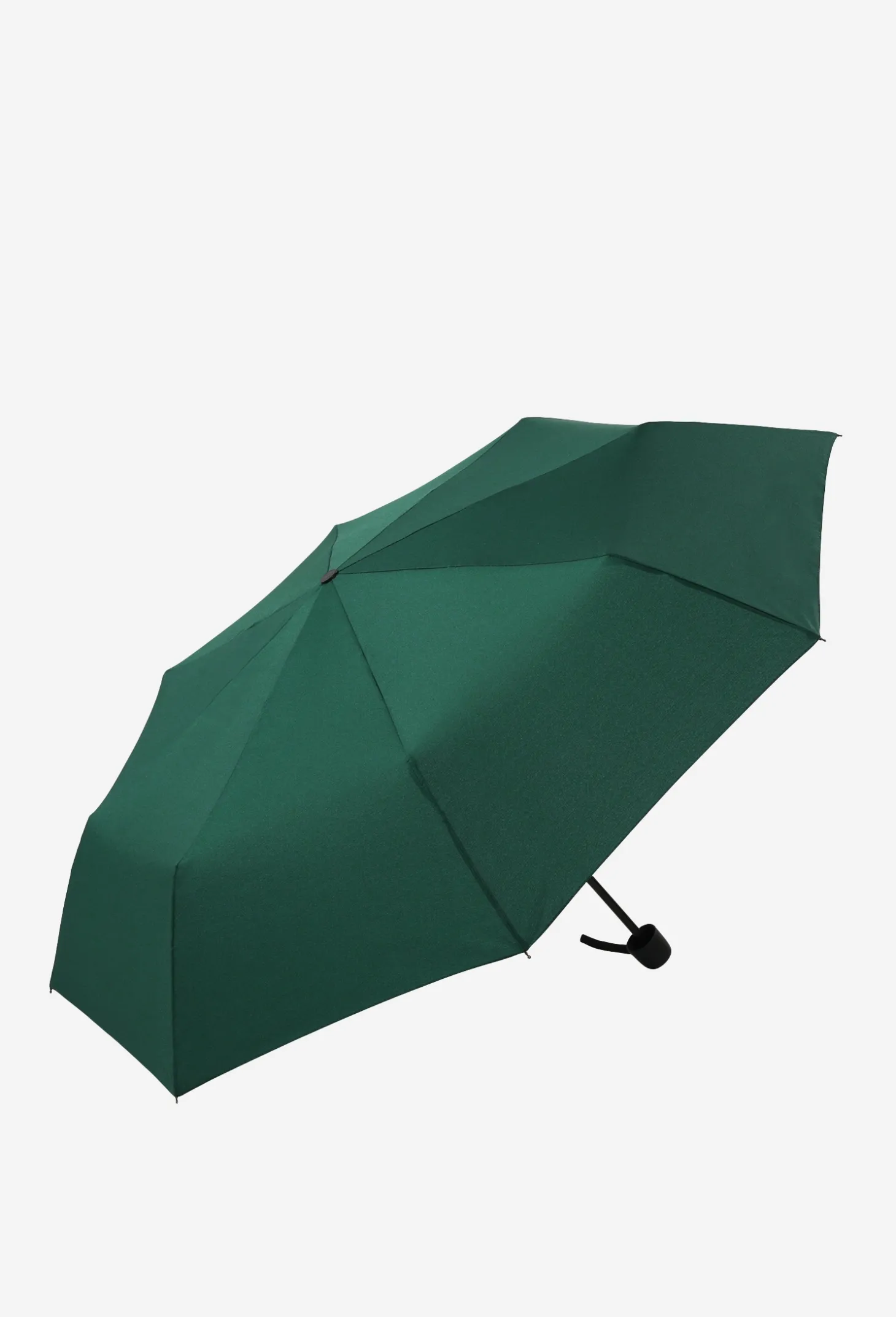 Zielony składany parasol