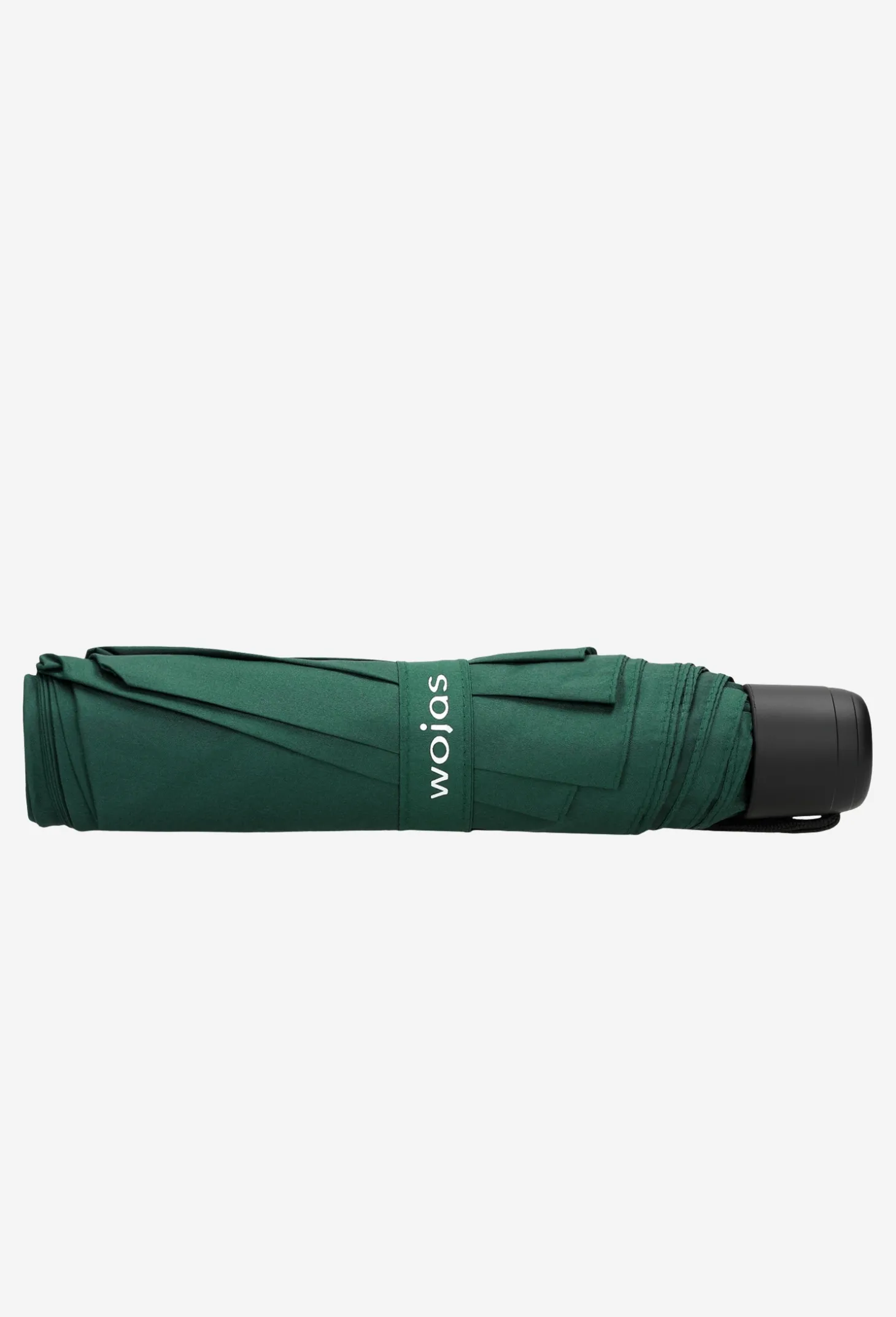 Zielony składany parasol