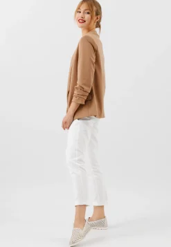 Złote loafersy damskie z linii Comfort